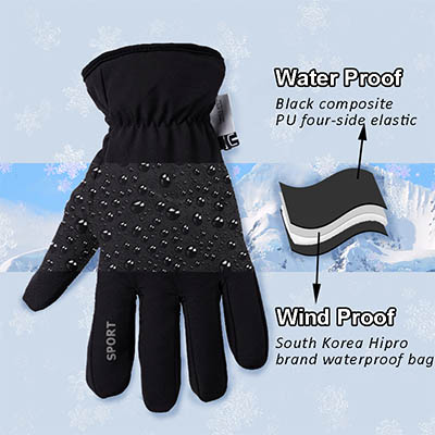 Waterproof Touch Screen Gloves