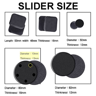 Normal Slide Pucks Set