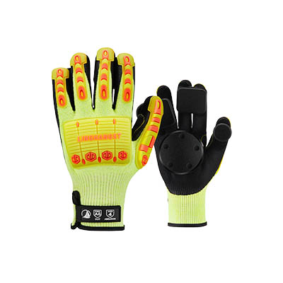 Dowhill Skate Gloves With Sliders