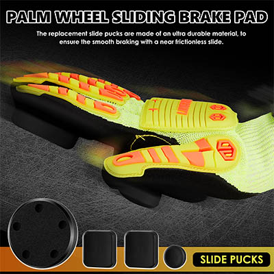 Dowhill Skate Gloves With Sliders