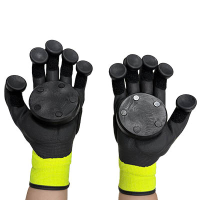 Knit Skateboarding Gloves